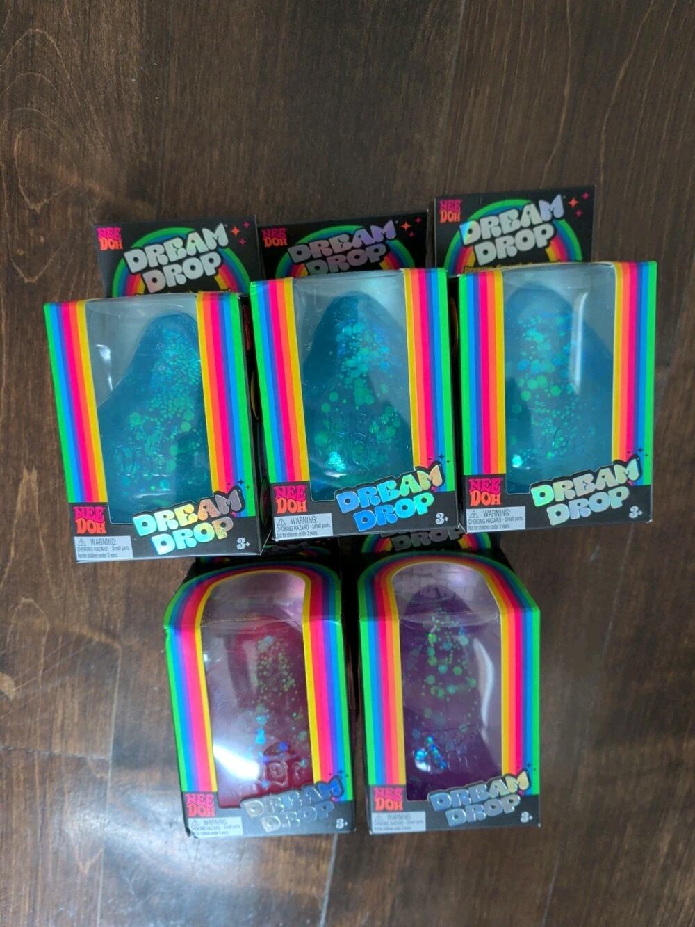 Lot Of 5 - NEW NEEDOH Dream Drop squishy fidget viral TIKTOK RARE HTF In Hand!